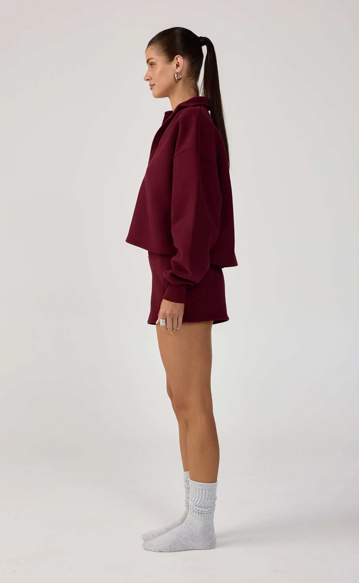 Atlas Sweat Shorts (Plum) - Image 8