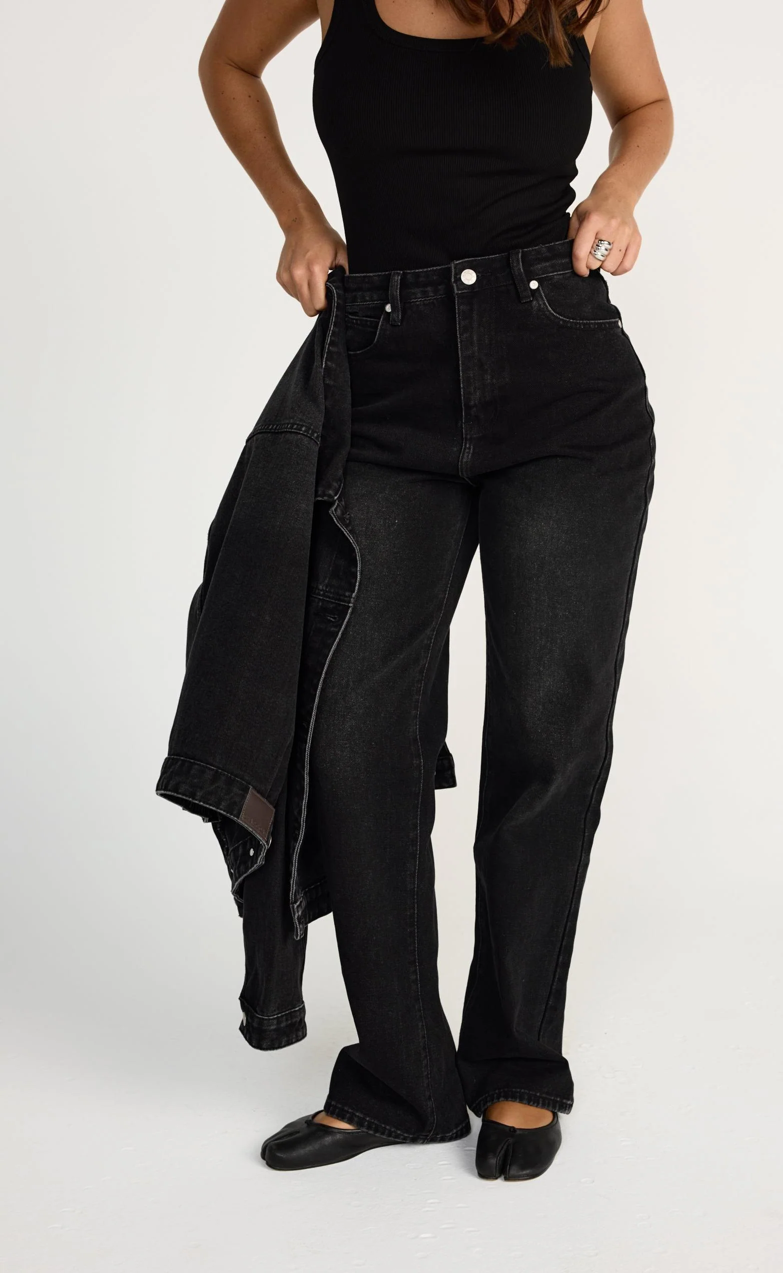 Briggs Jeans (Black Faded) - Image 5