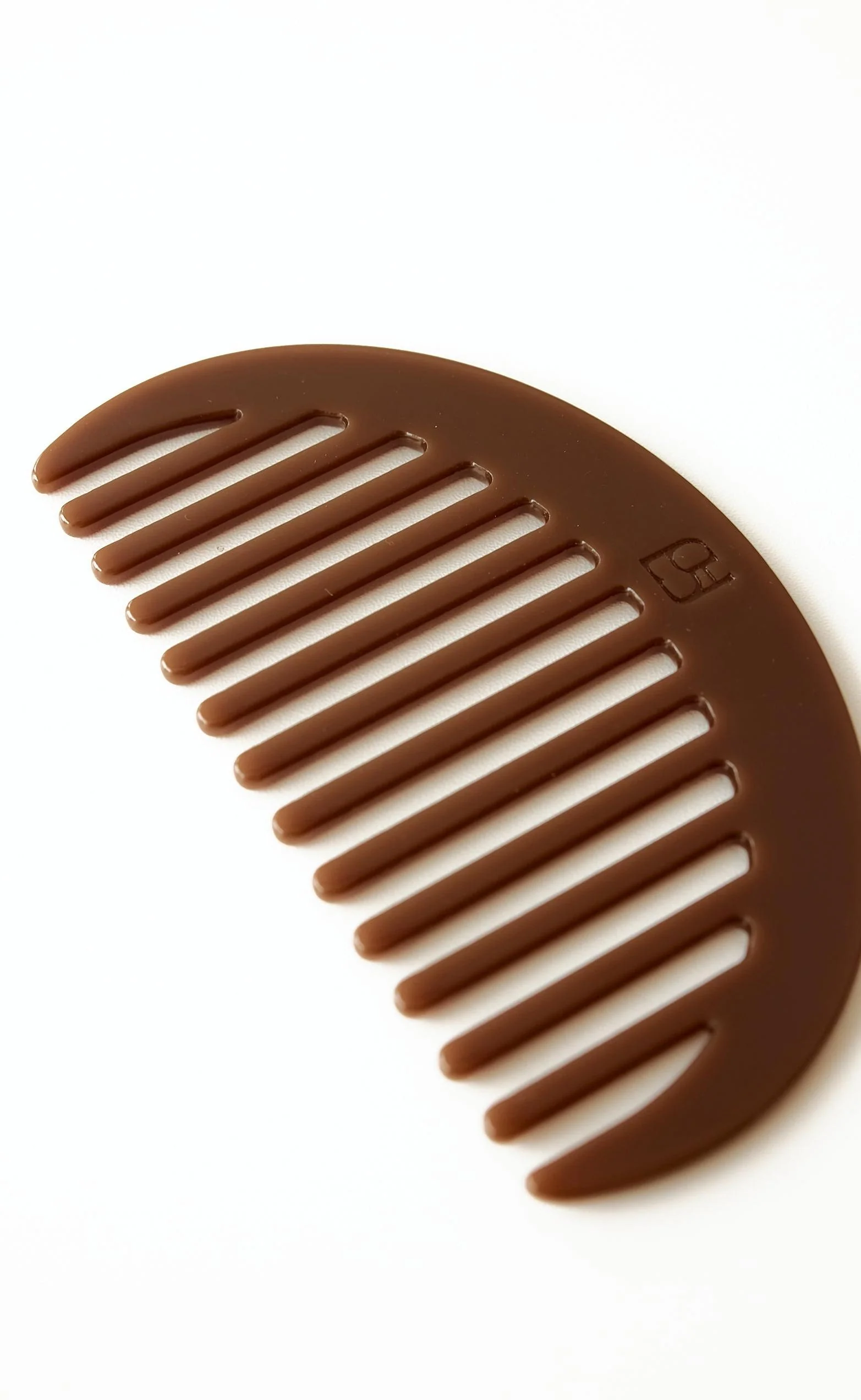 Charcoal Hair Comb (Chocolate) - Image 6
