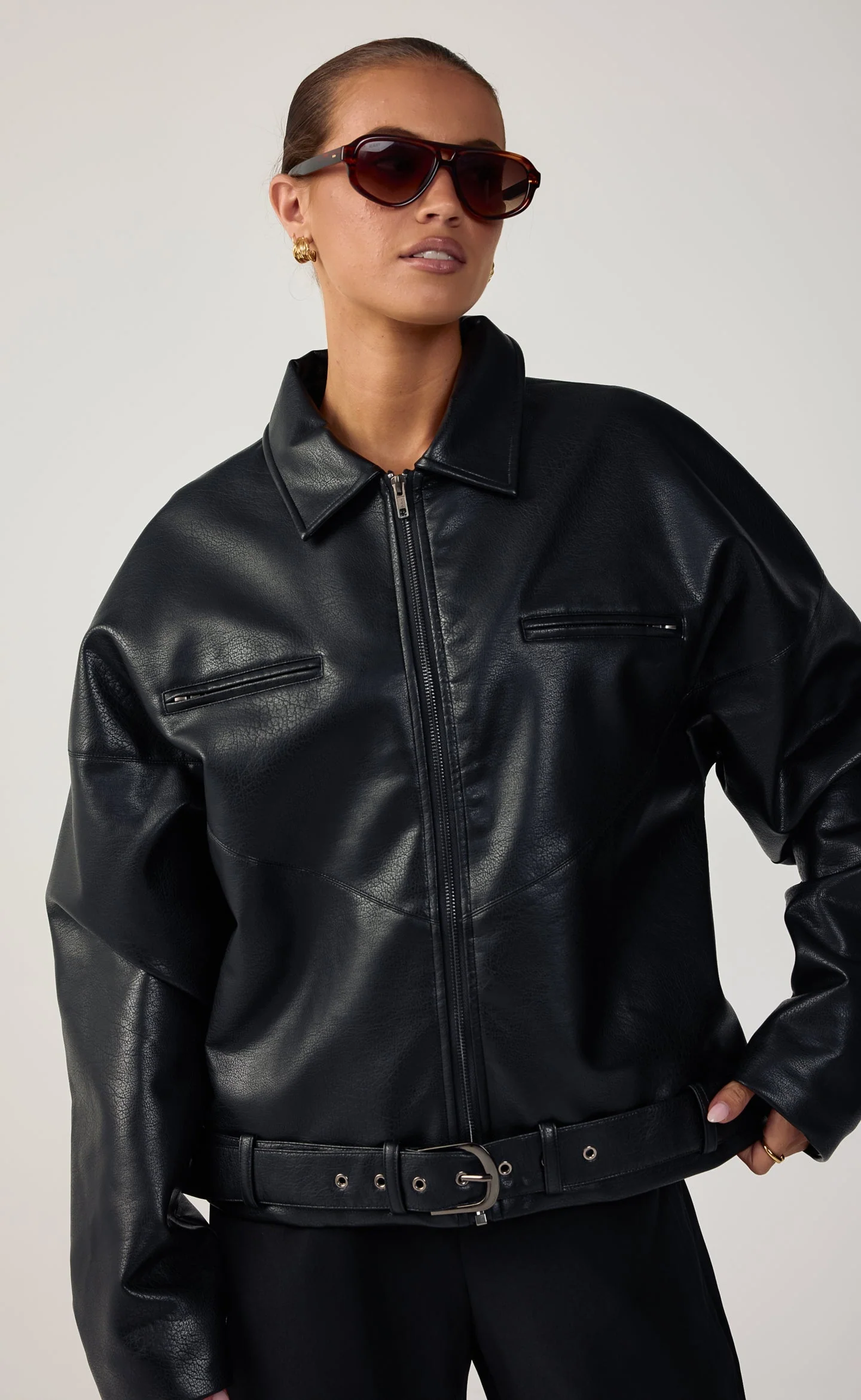 Coyote Jacket (Black) - Image 10
