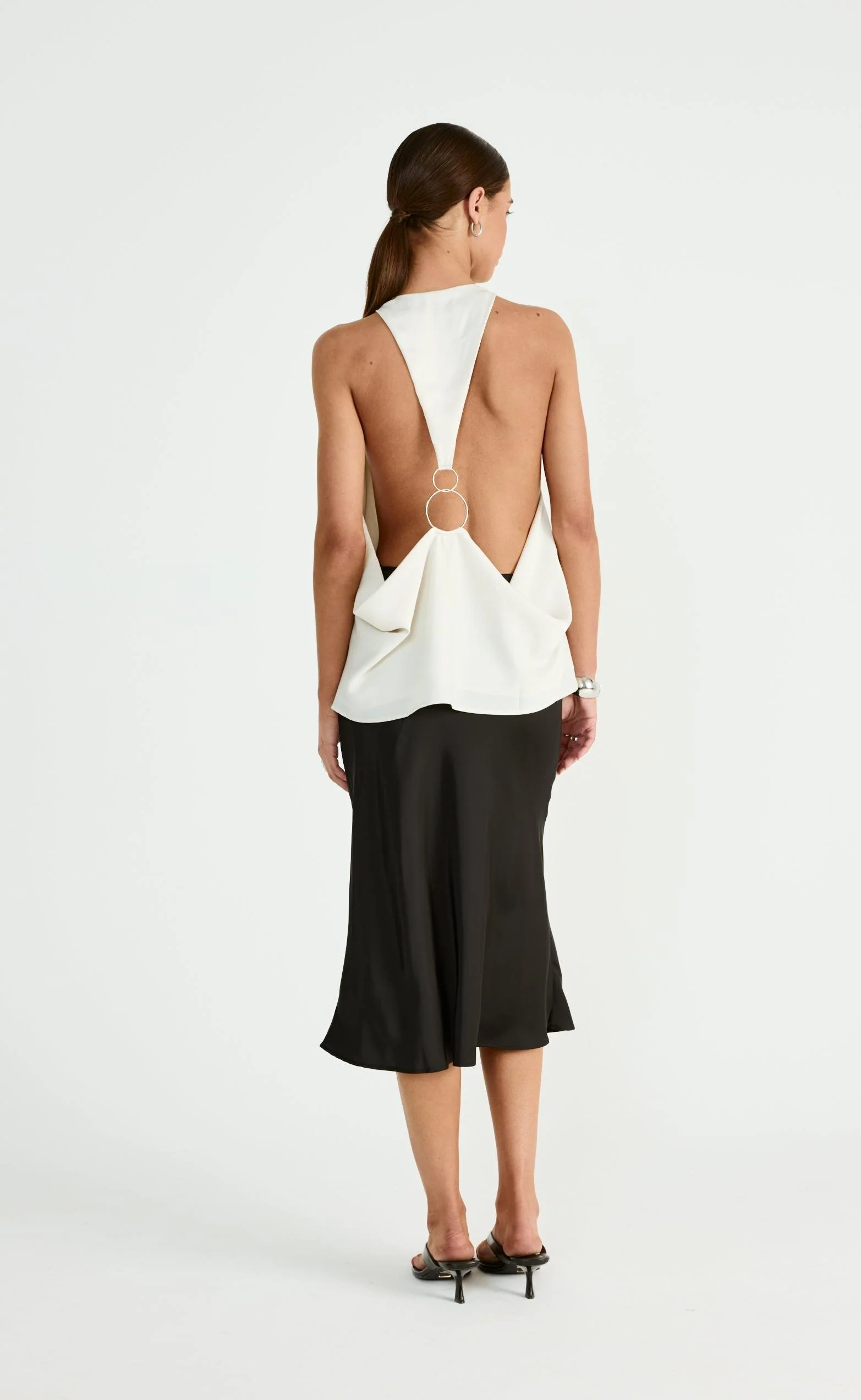 Dakari Midi Skirt (Black) - Image 4