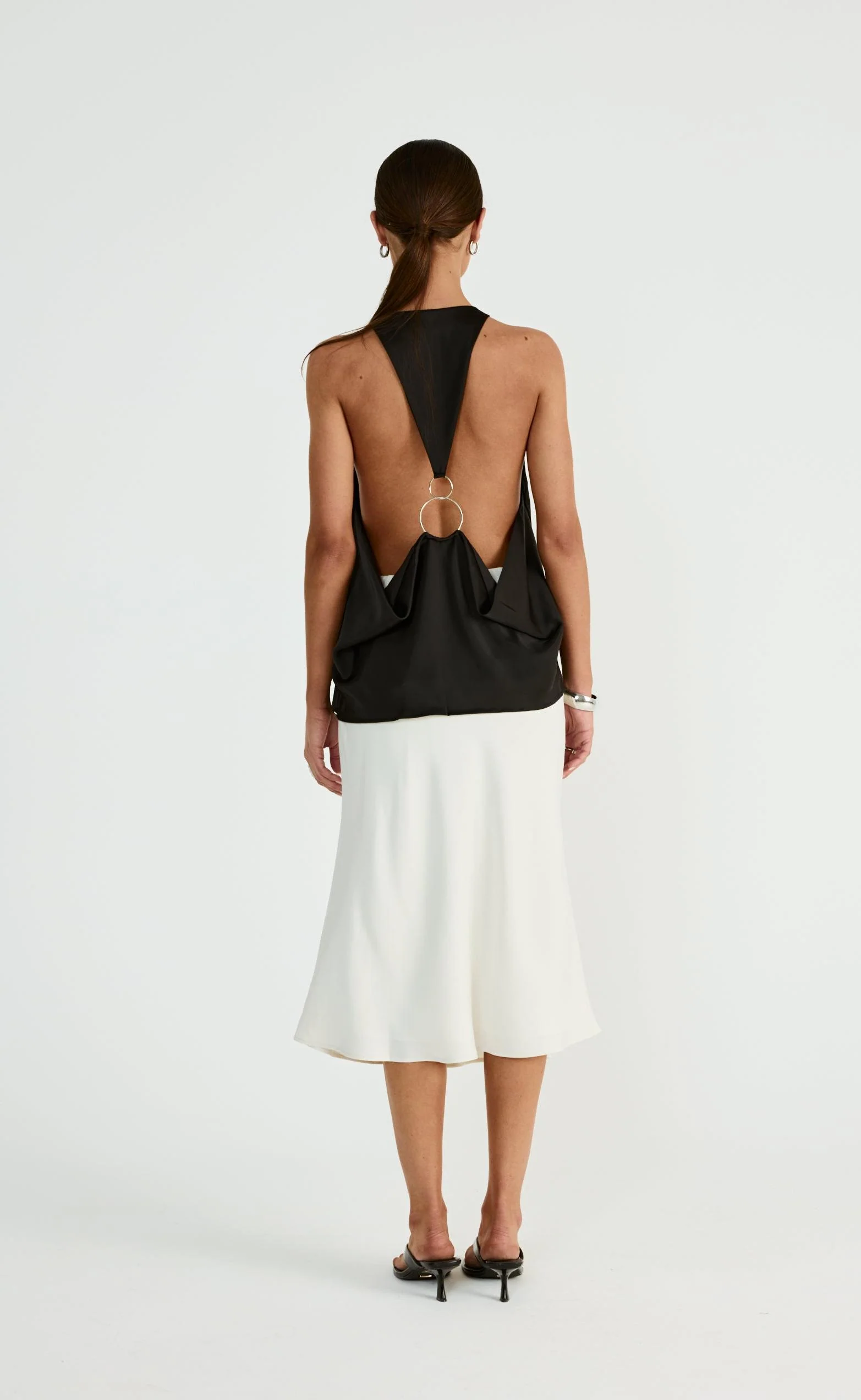 Dakari Midi Skirt (Oat) - Image 4