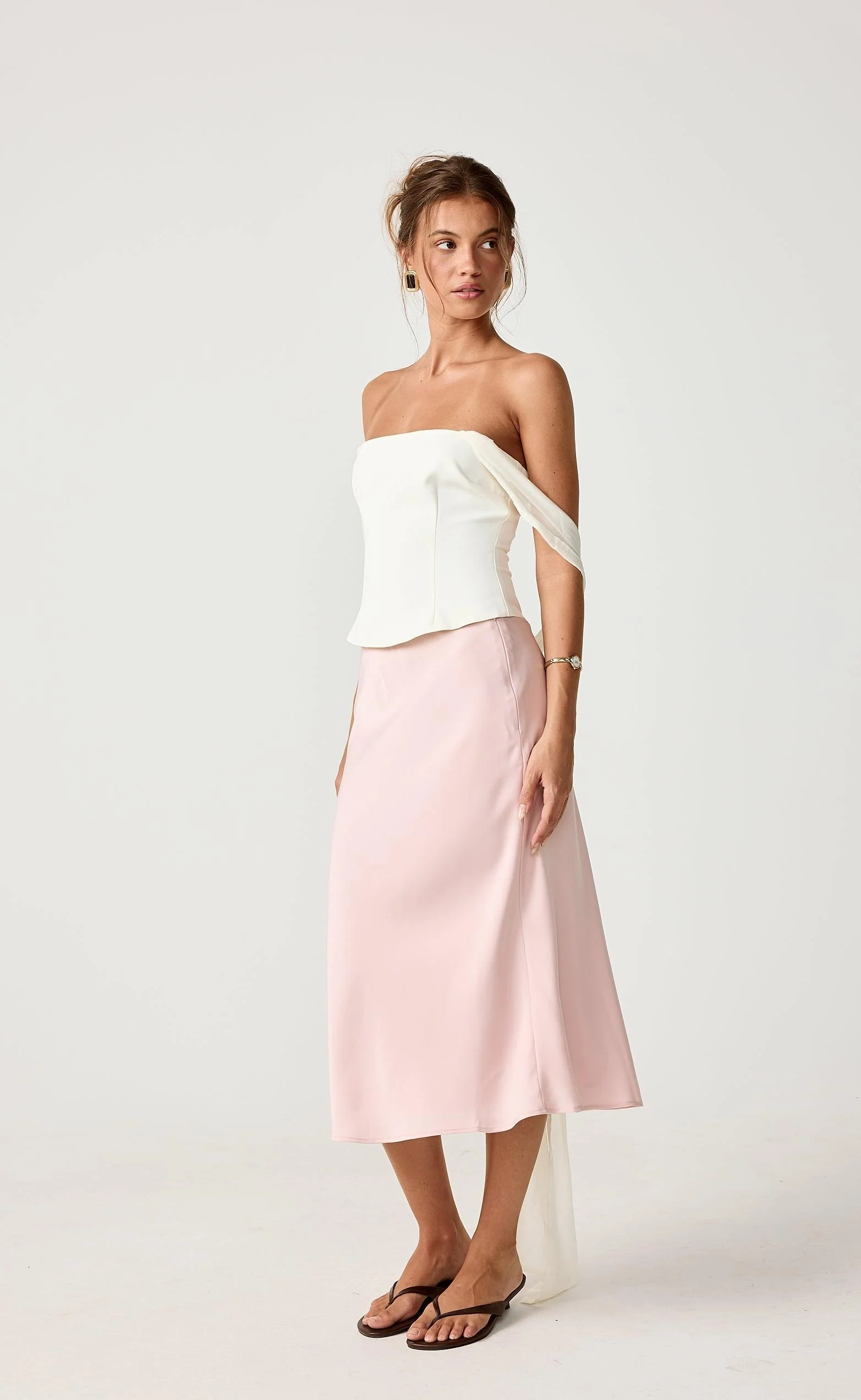 Dakari Midi Skirt (Orchid) - Image 3