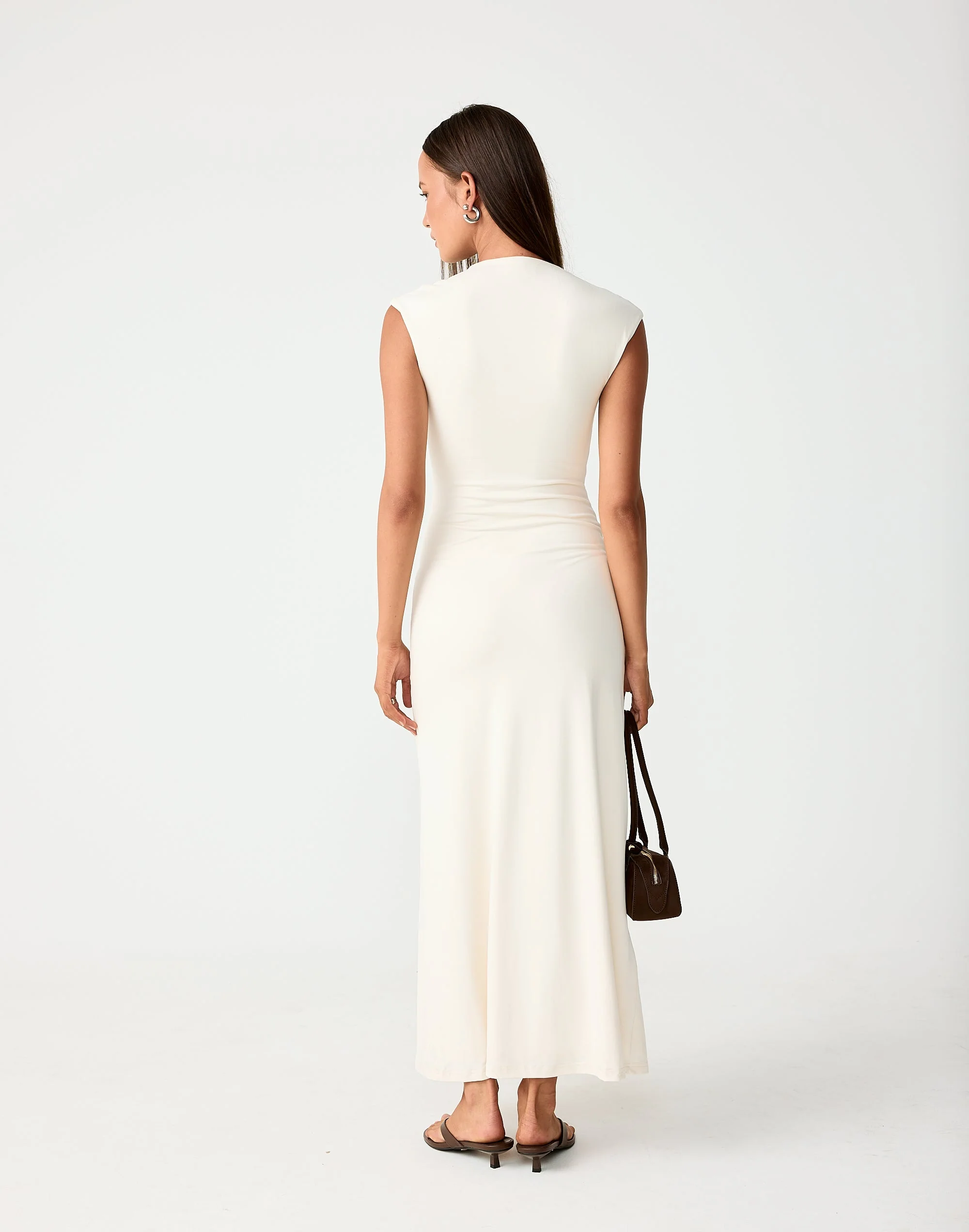 Deka Maxi Dress (Oat) - Image 2