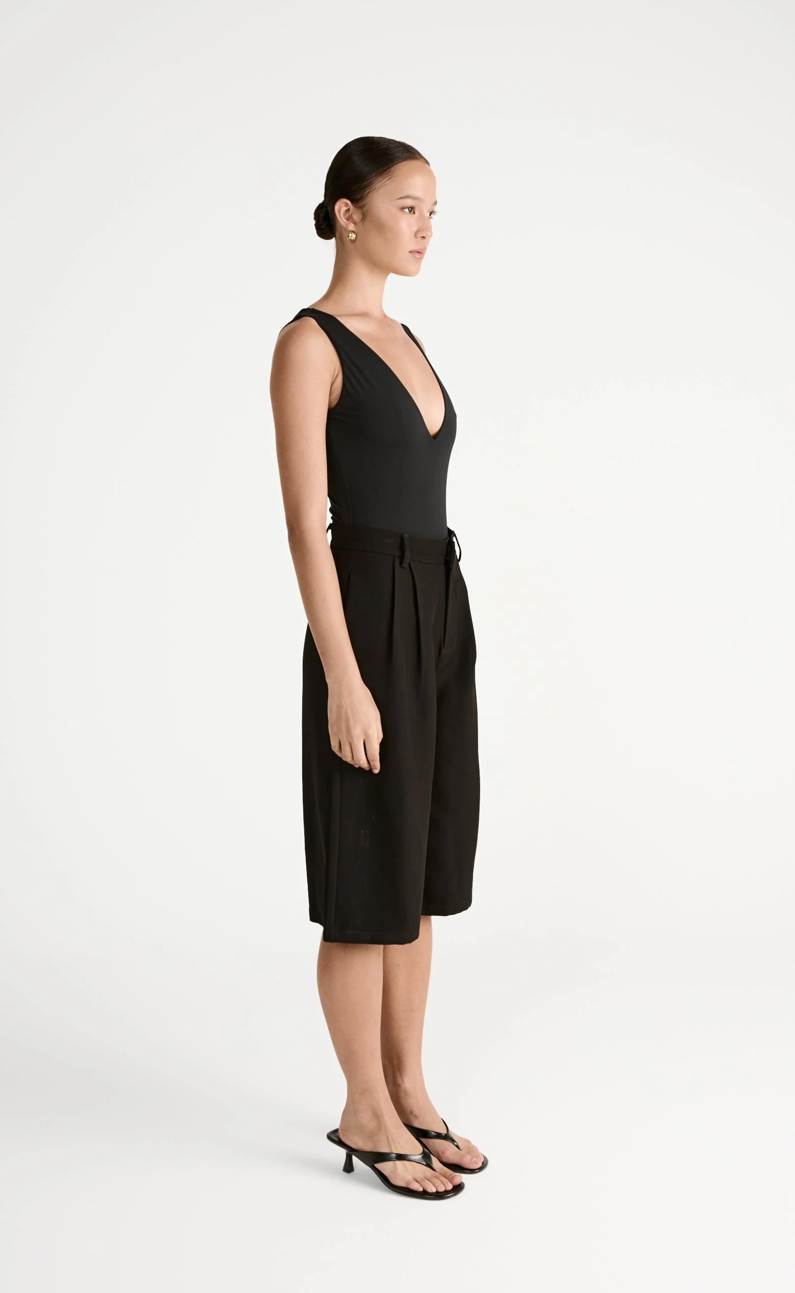 Emmett Midi Pants (Black) - Image 6