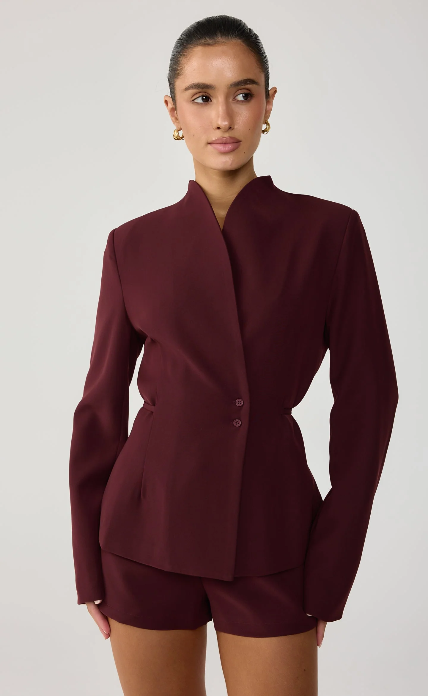Fields Blazer (Wine) - Image 5