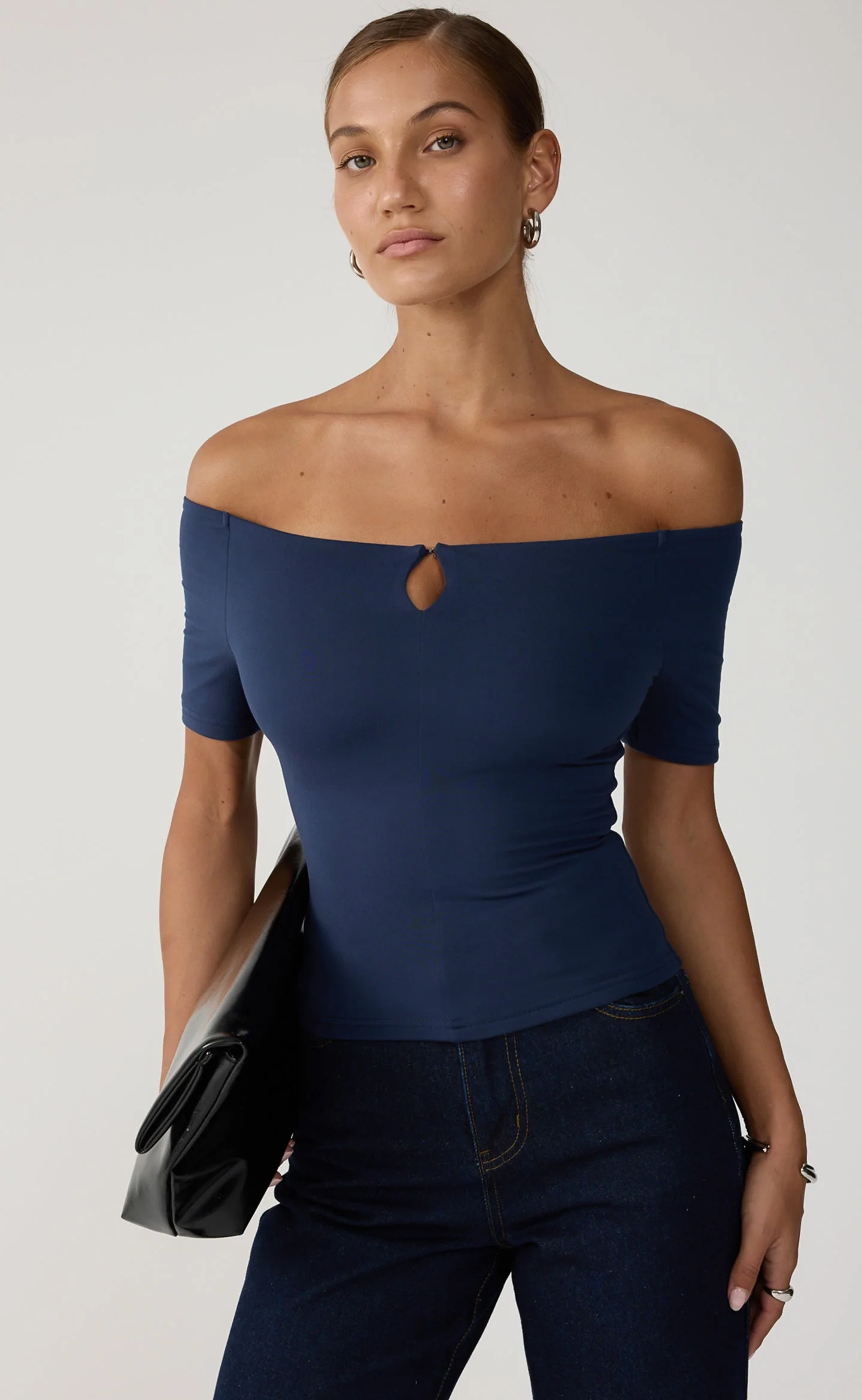 Finley Top (Navy) - Image 3