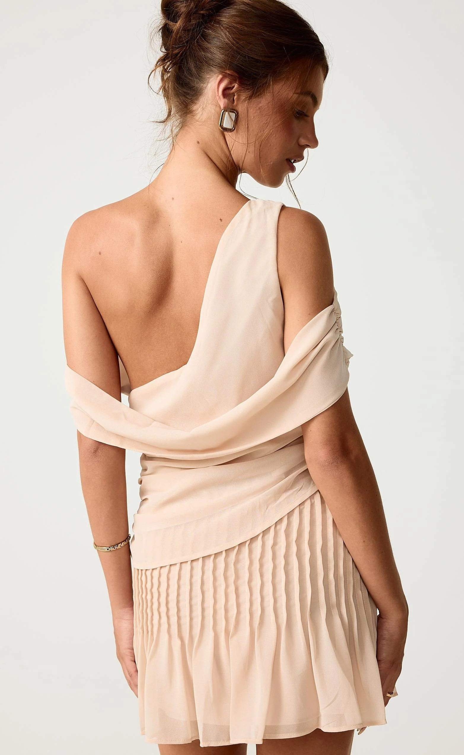 Harriette Mini Skirt (Seashell) - Image 5