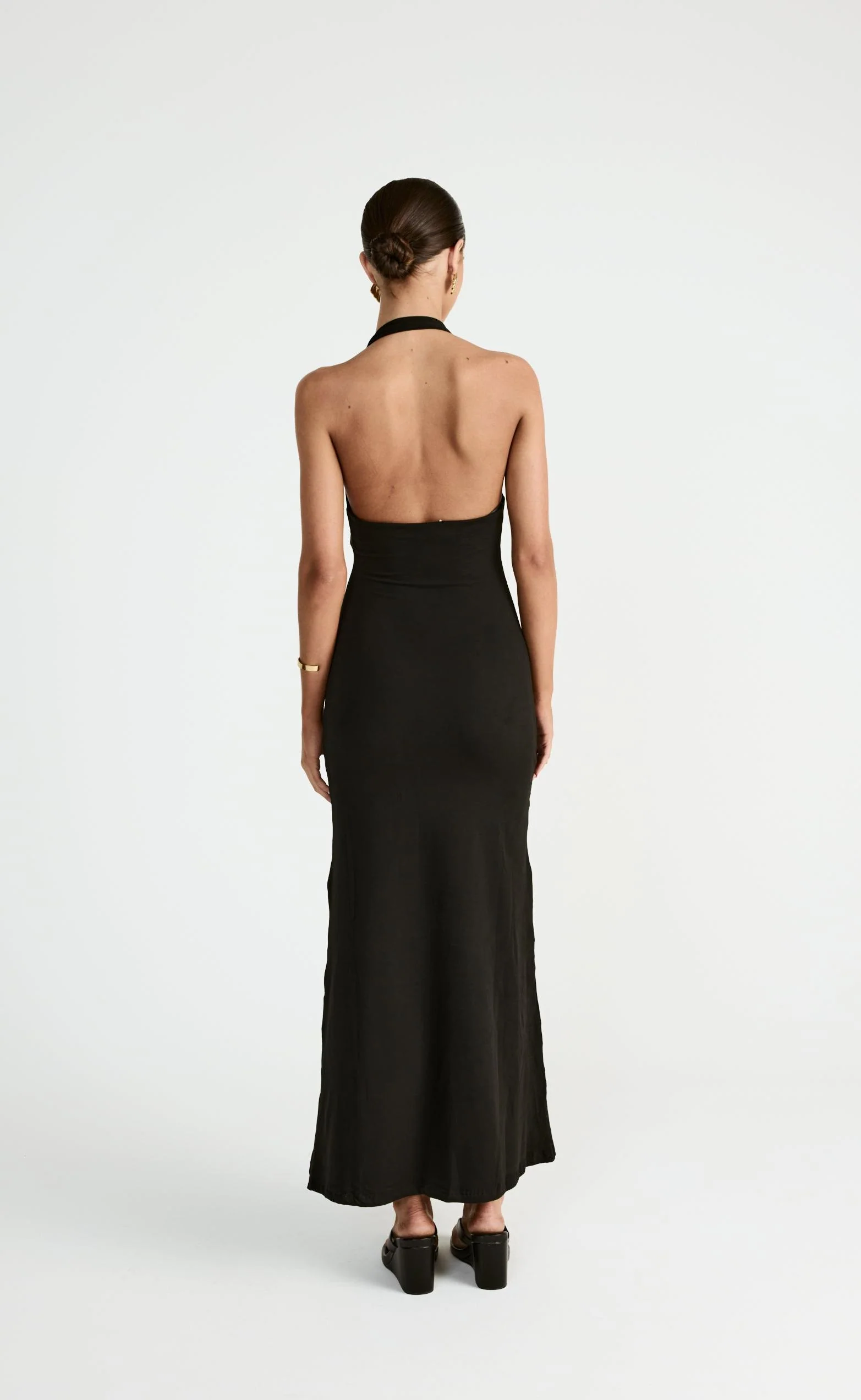 Jairo Maxi Dress (Black) - Image 2