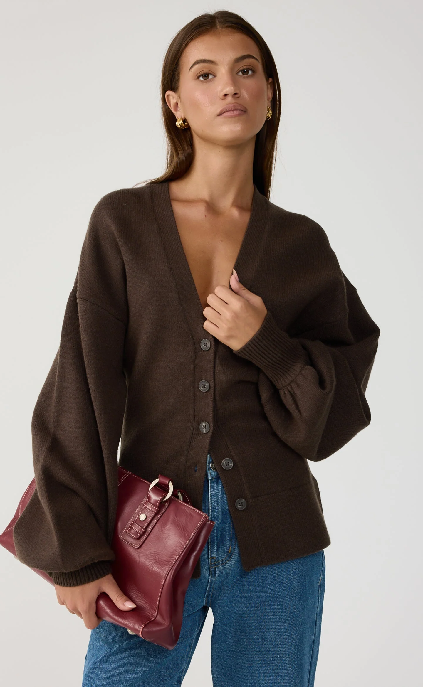 Kenneth Cardigan (Walnut)