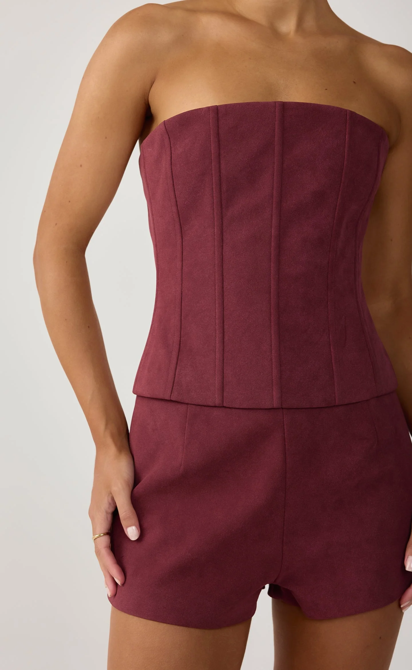 Lincoln Corset (Sangria) - Image 6