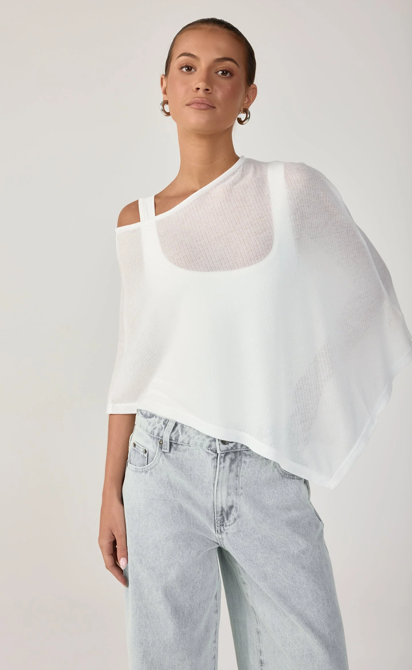 Lula Poncho (White)
