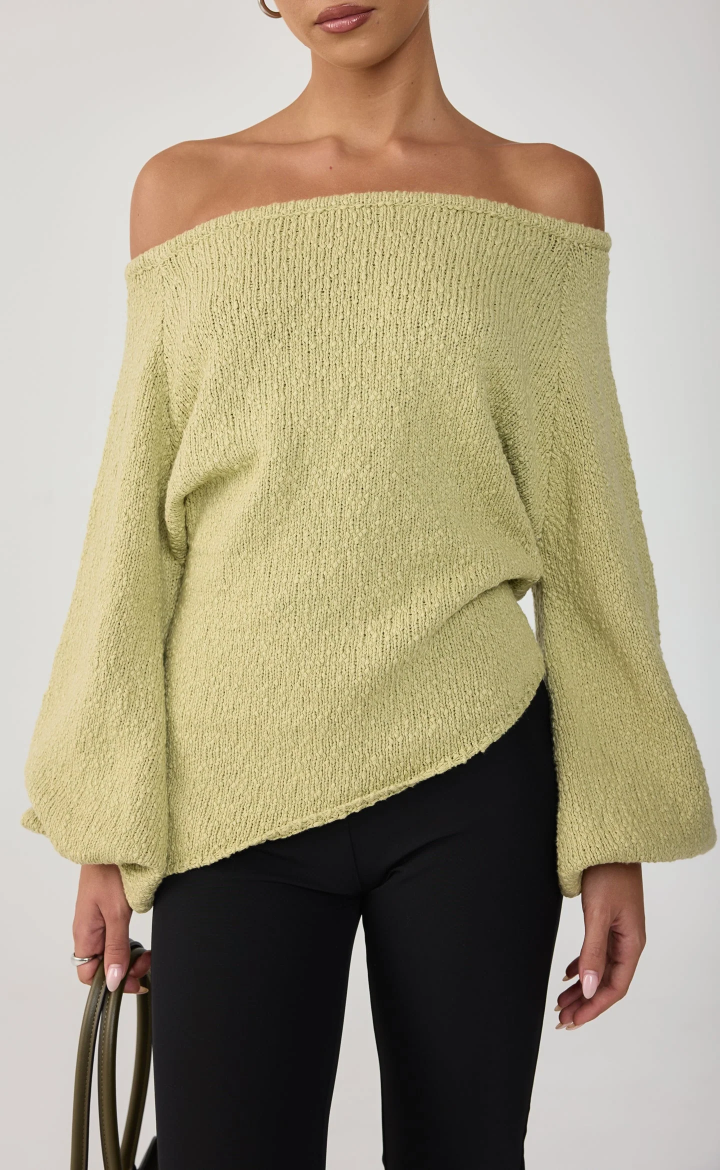 Margot Jumper (Sage) - Image 3