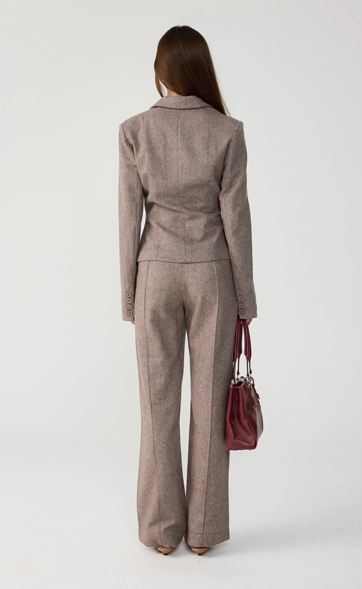 Midweek Blazer (Mocha Texture) - Image 3