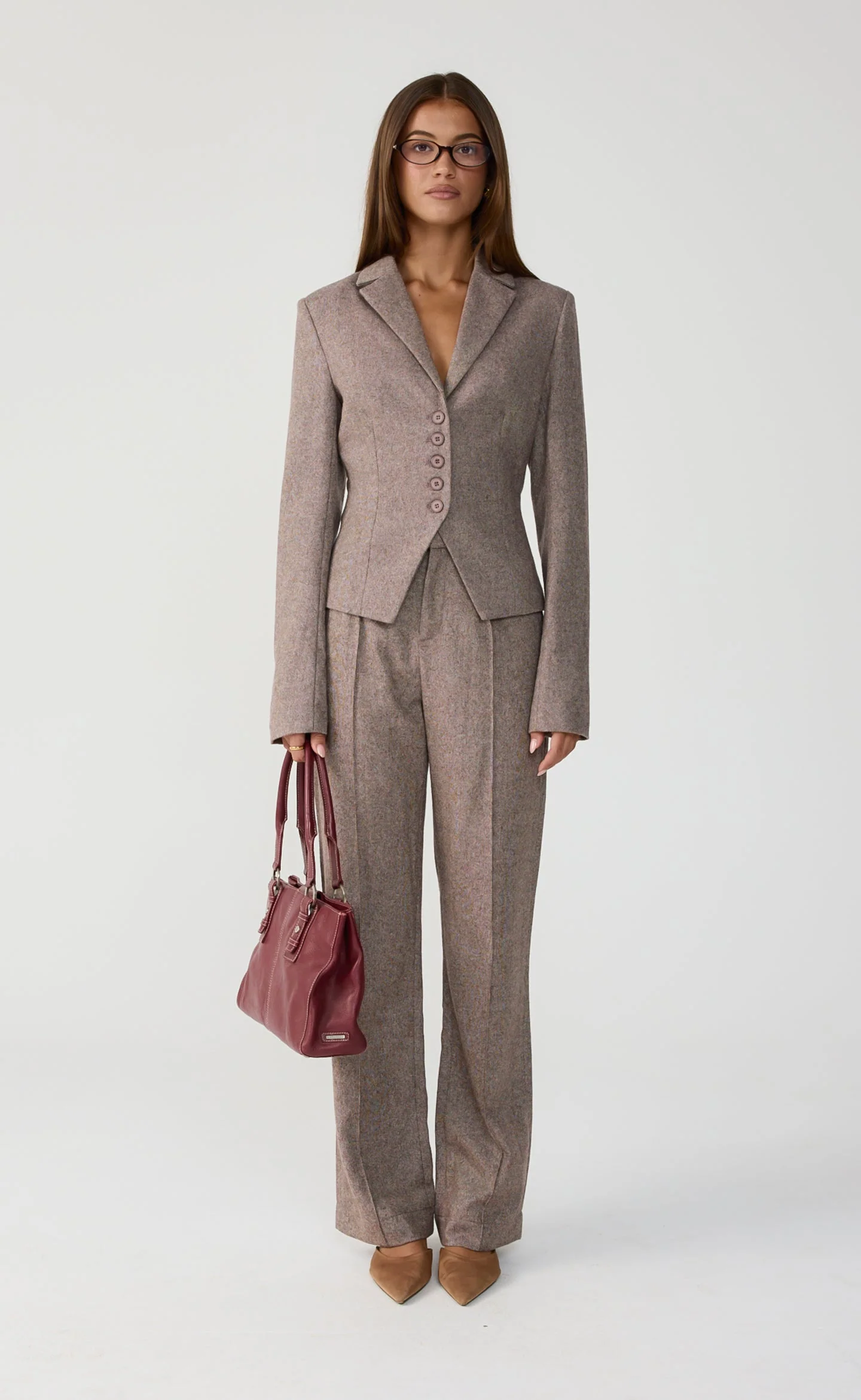 Midweek Blazer (Mocha Texture) - Image 5
