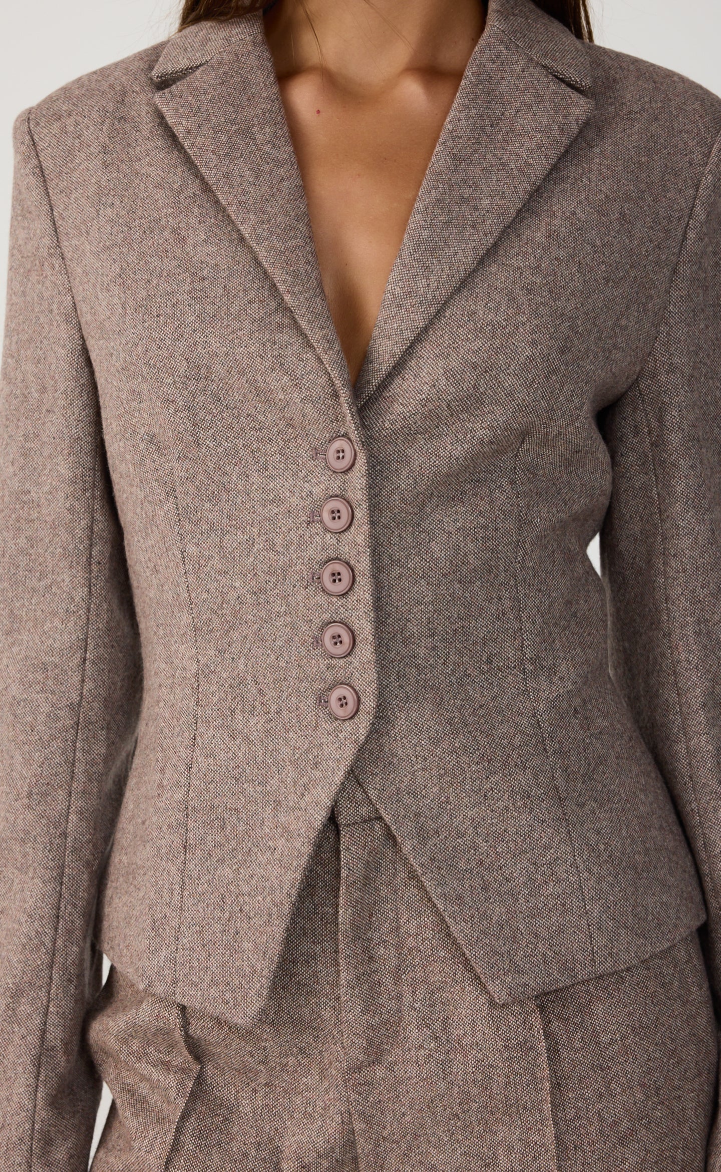 Midweek Blazer (Mocha Texture) - Image 6