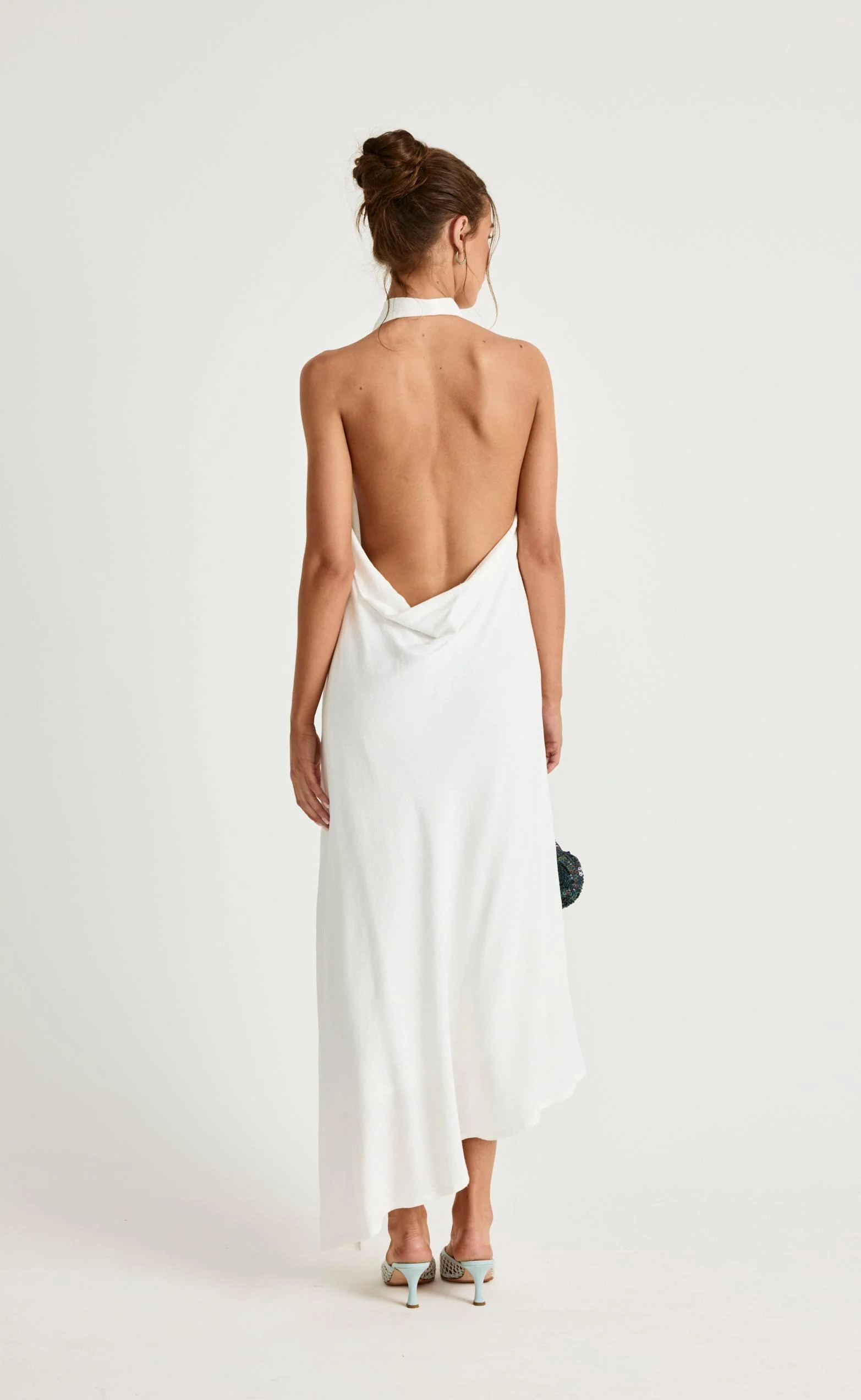 Mila Maxi Dress (Off White) - Image 3