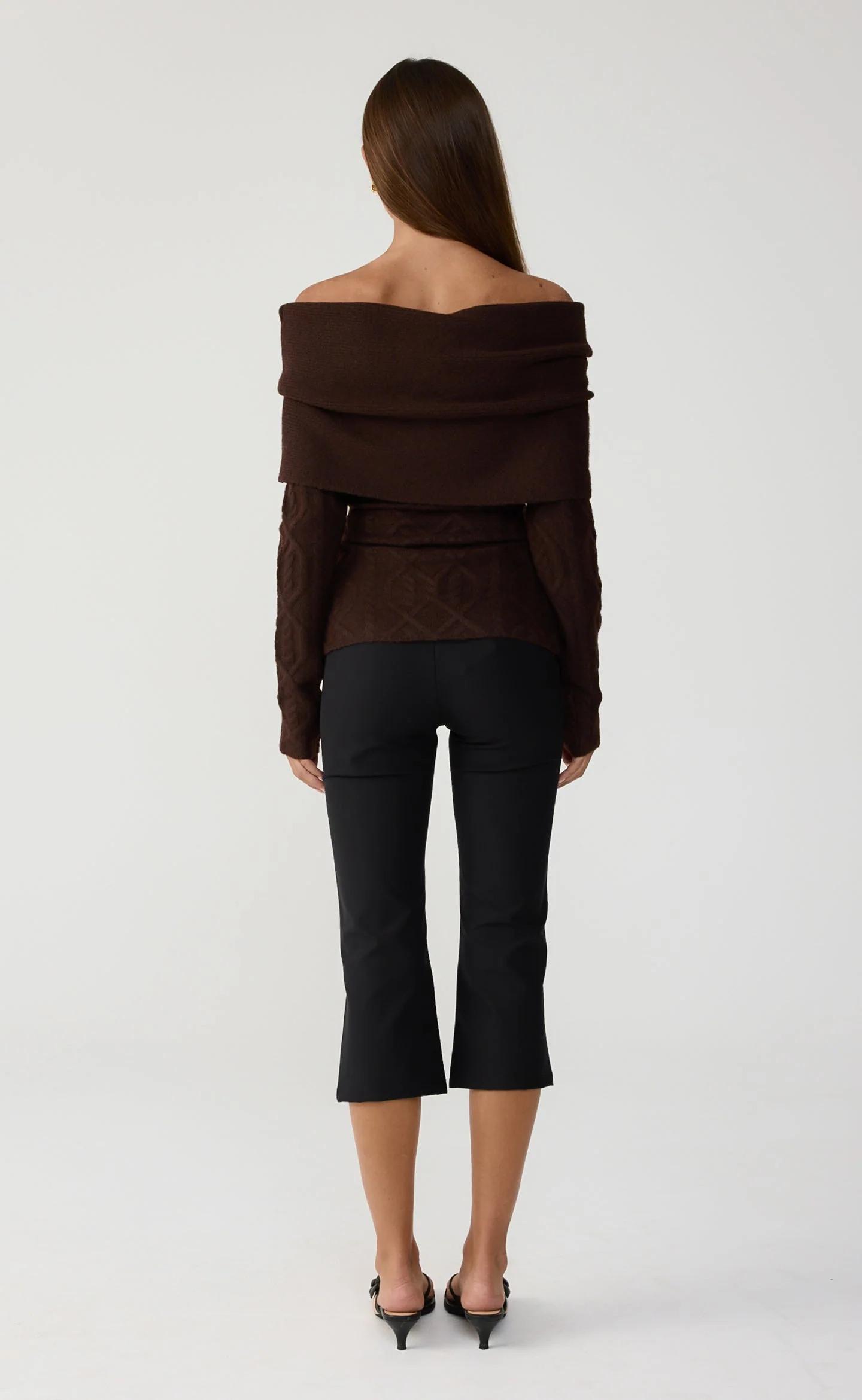 Pavati Long Sleeve Top (Chocolate Marle) - Image 4
