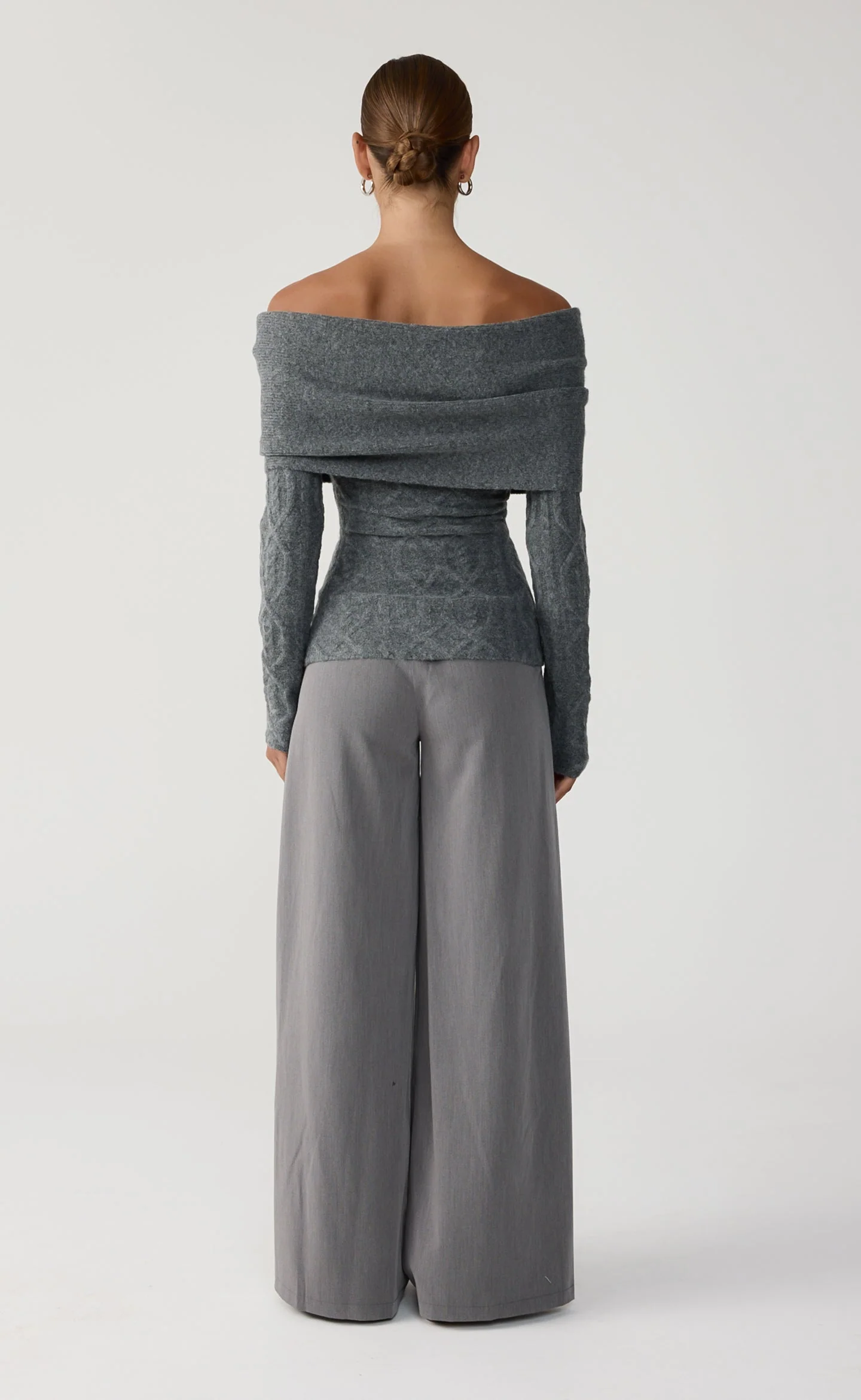 Pavati Long Sleeve Top (Slate Marle) - Image 5