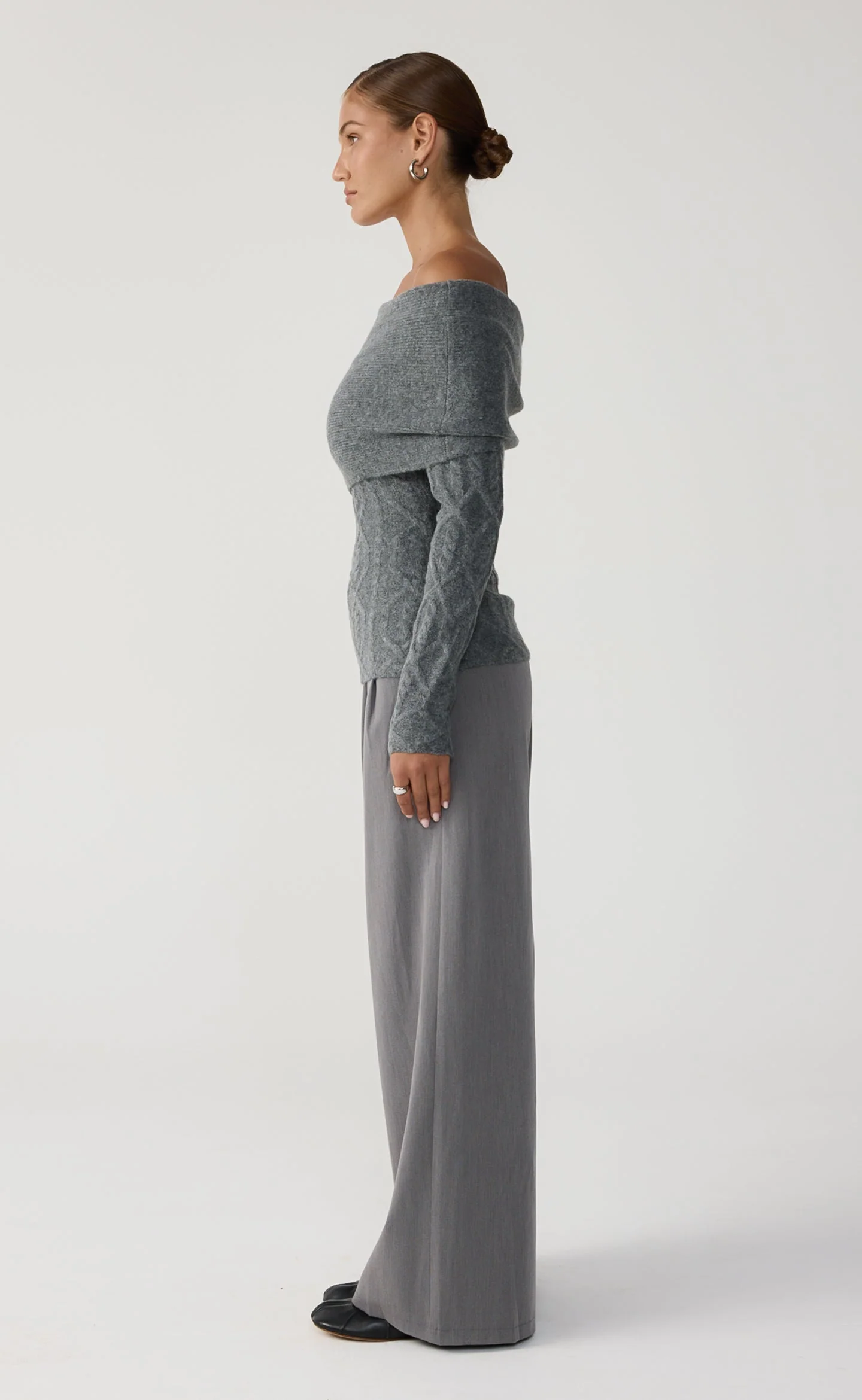 Pavati Long Sleeve Top (Slate Marle) - Image 6