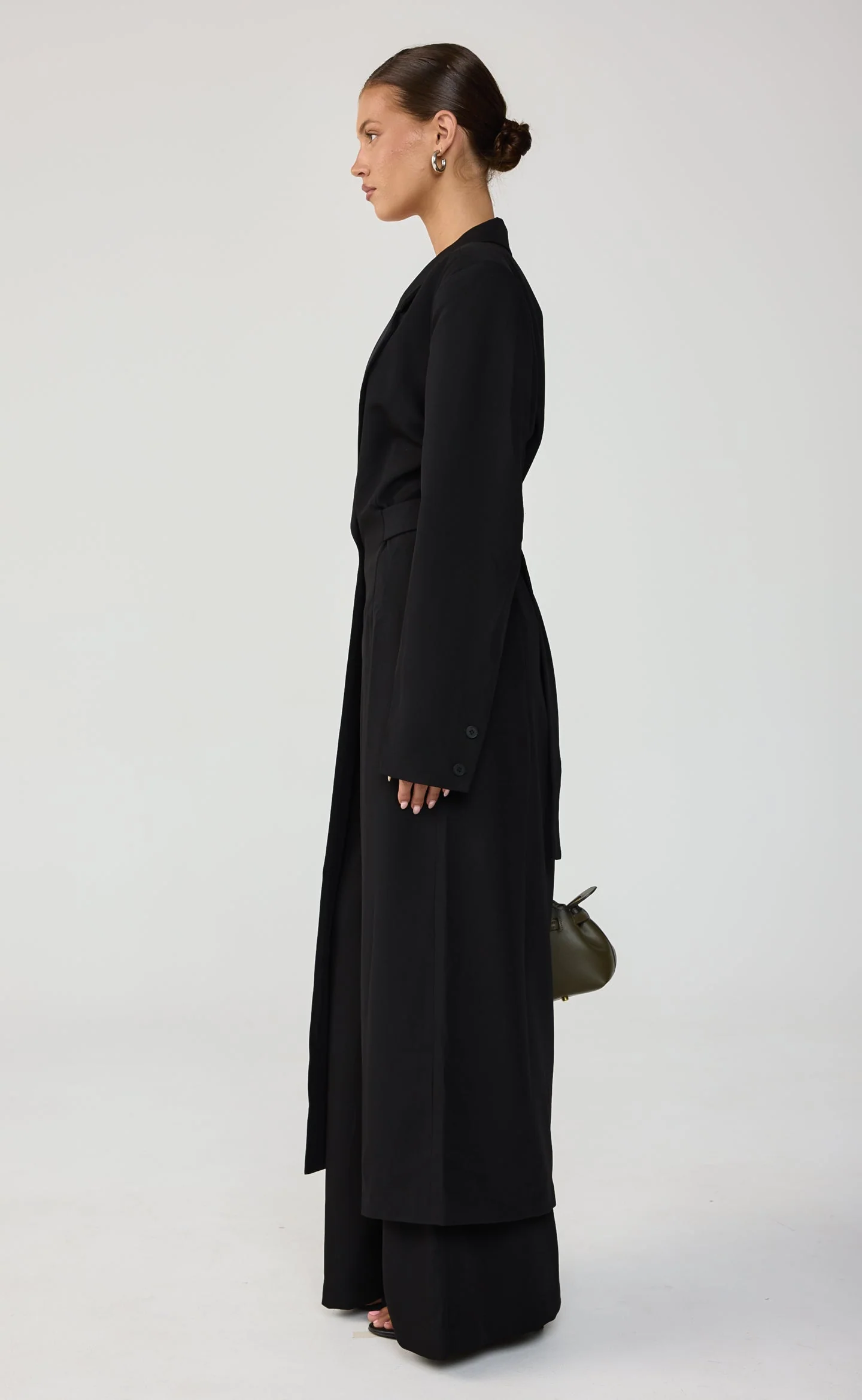 Presley Blazer Coat (Black) - Image 6