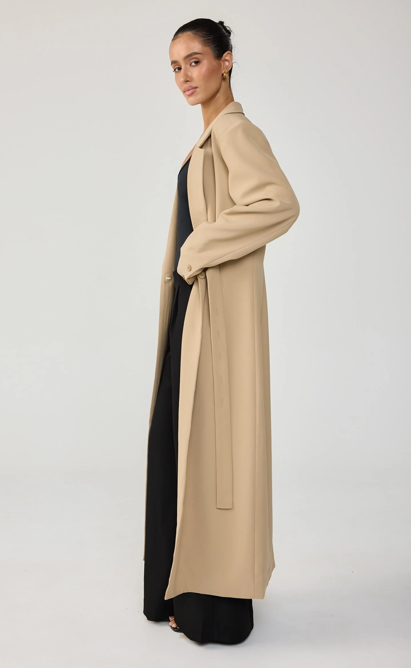 Presley Blazer Coat (Honey) - Image 4