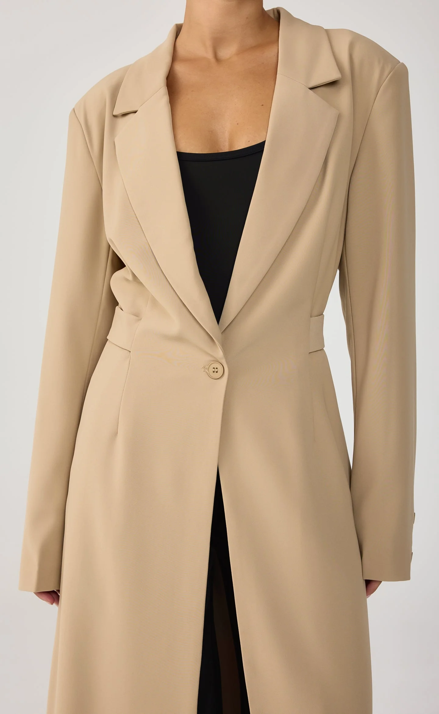 Presley Blazer Coat (Honey) - Image 5