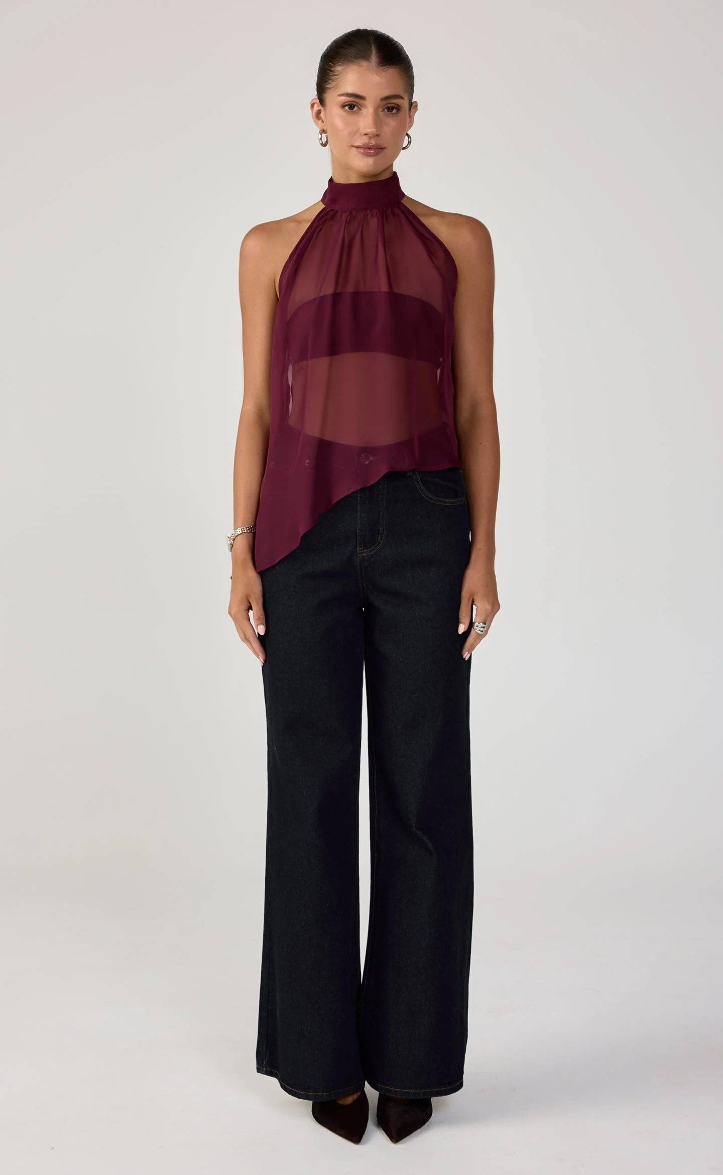 Rhodes Top (Plum) - Image 6