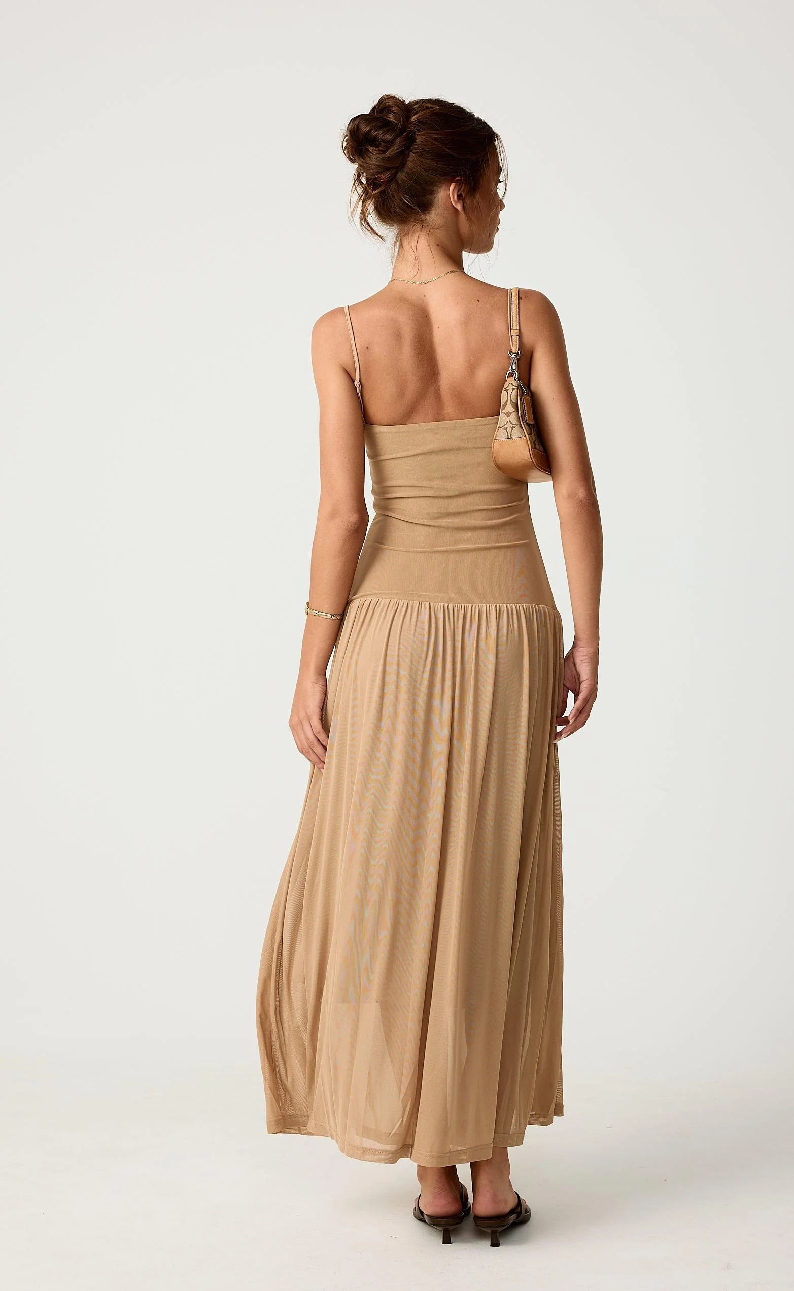 Seduce Maxi Dress (Nude) - Image 3
