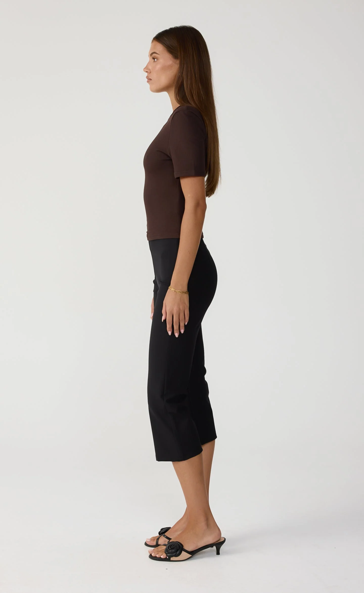 Serene Capri Pants (Black) - Image 4