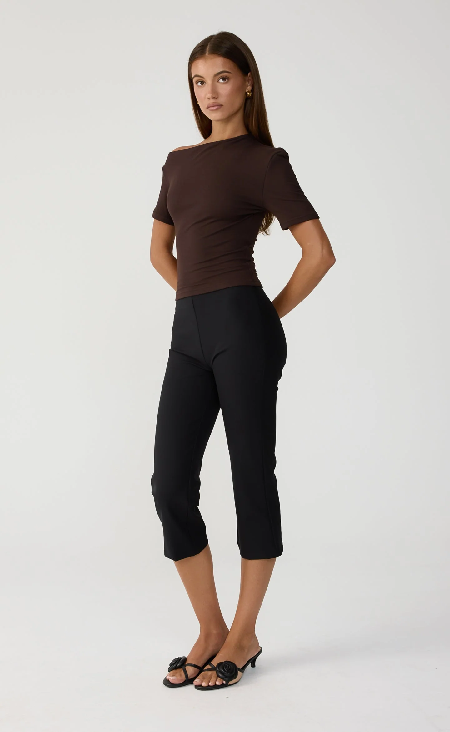 Serene Capri Pants (Black) - Image 6