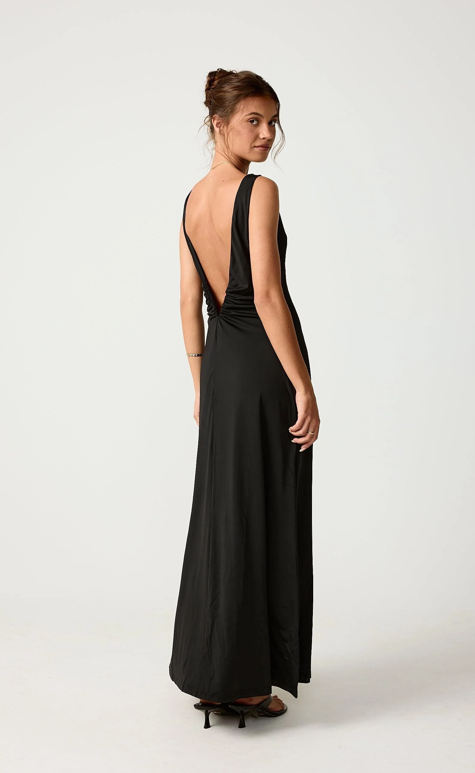 Soulmate Maxi Dress (Black) - Image 2